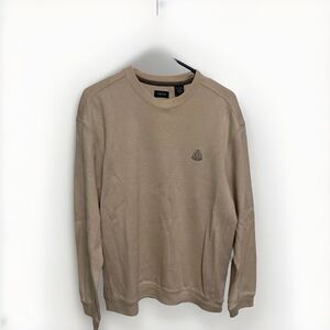 Izod men’s size M long sleeve sweater tan